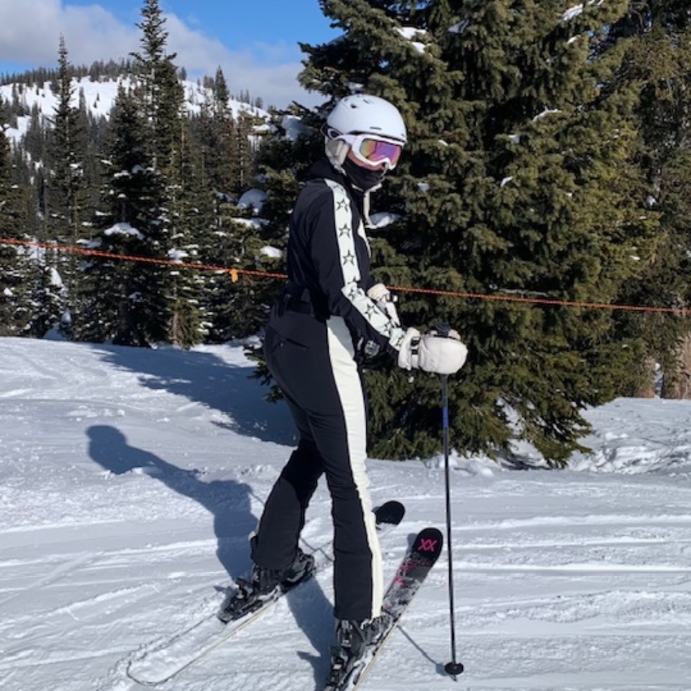 Perfect Moment Ryder Ski Suit in Black - Size L